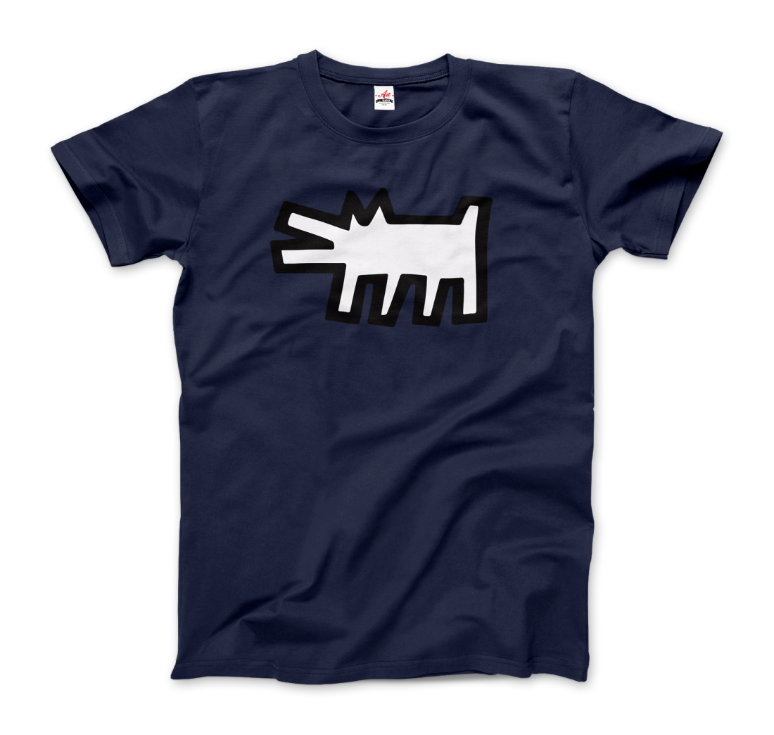 The Barking Dog icon, 1990 street art t-shirt