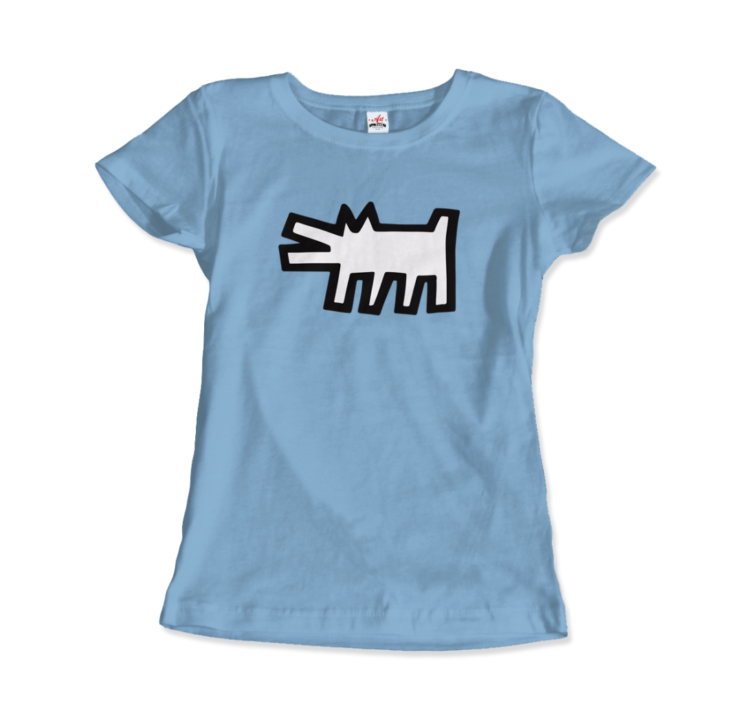 The Barking Dog icon, 1990 street art t-shirt