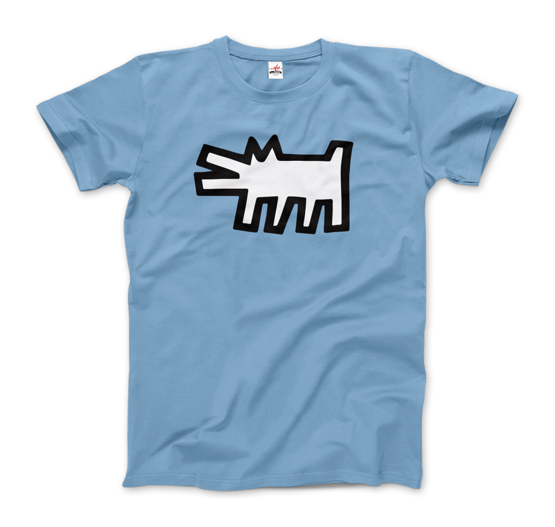 The Barking Dog icon, 1990 street art t-shirt-0