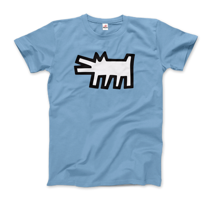 The Barking Dog icon, 1990 street art t-shirt-0