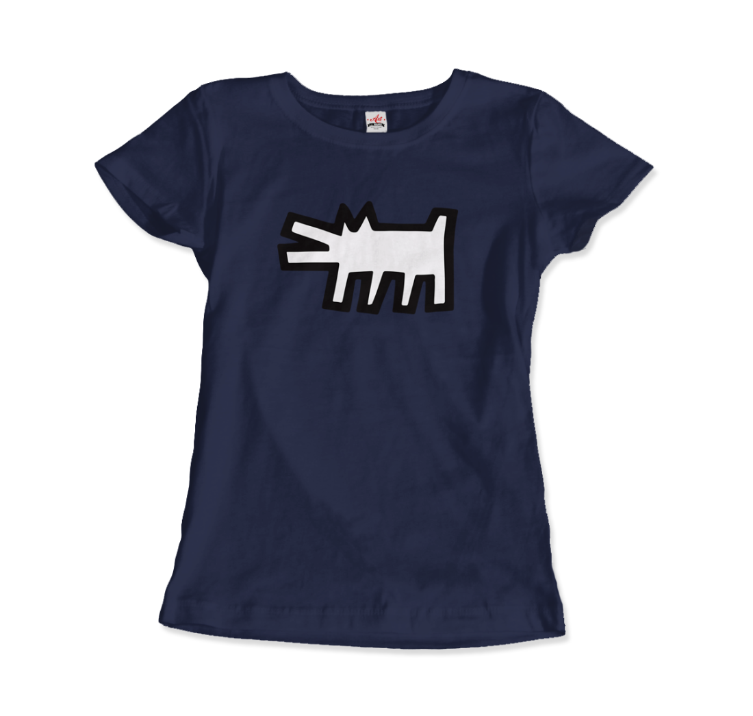 The Barking Dog icon, 1990 street art t-shirt
