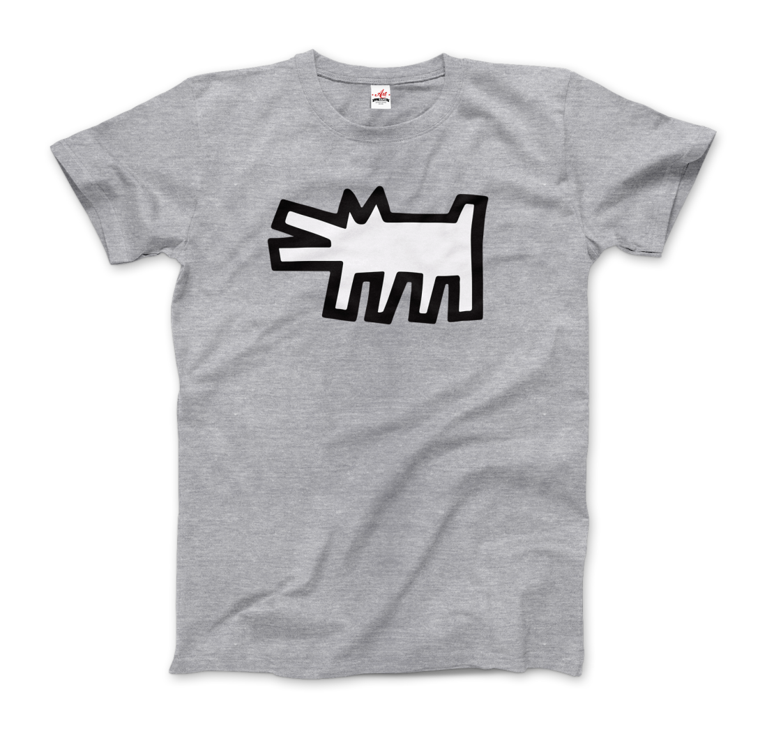 The Barking Dog icon, 1990 street art t-shirt-5