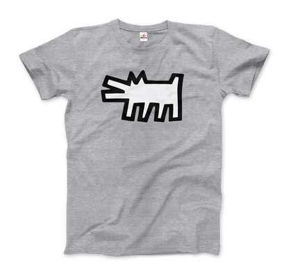 The Barking Dog icon, 1990 street art t-shirt-5