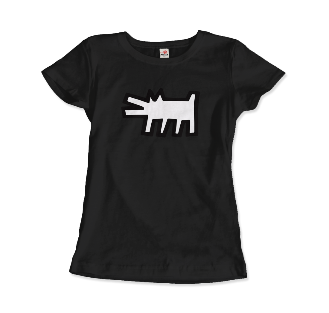 The Barking Dog icon, 1990 street art t-shirt