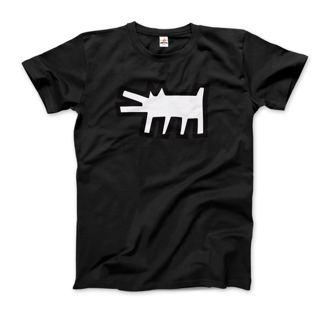 The Barking Dog icon, 1990 street art t-shirt