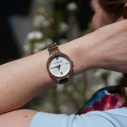 Watch Vita - Eco-Friendly Walnut & Alloy Elegant Women's Watch-1