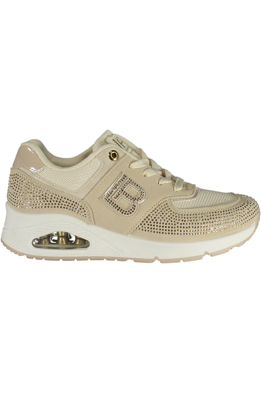 LAURA BIAGIOTTI WOMEN'S BEIGE SPORTS SHOES-0