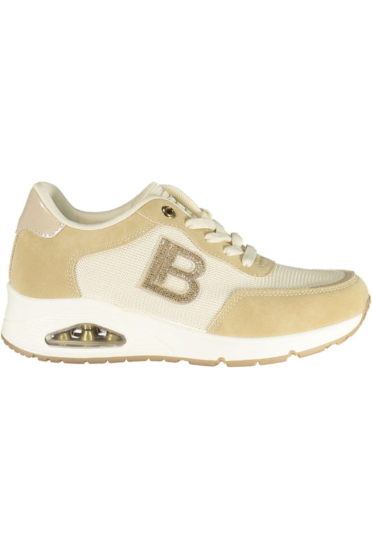 LAURA BIAGIOTTI WOMEN'S BEIGE SPORTS SHOES-0