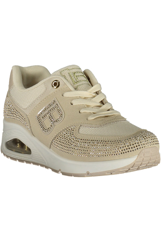 LAURA BIAGIOTTI WOMEN'S BEIGE SPORTS SHOES-1