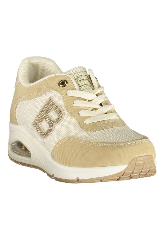 LAURA BIAGIOTTI WOMEN'S BEIGE SPORTS SHOES-1