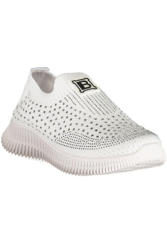 LAURA BIAGIOTTI WOMEN'S WHITE SPORTS SHOES