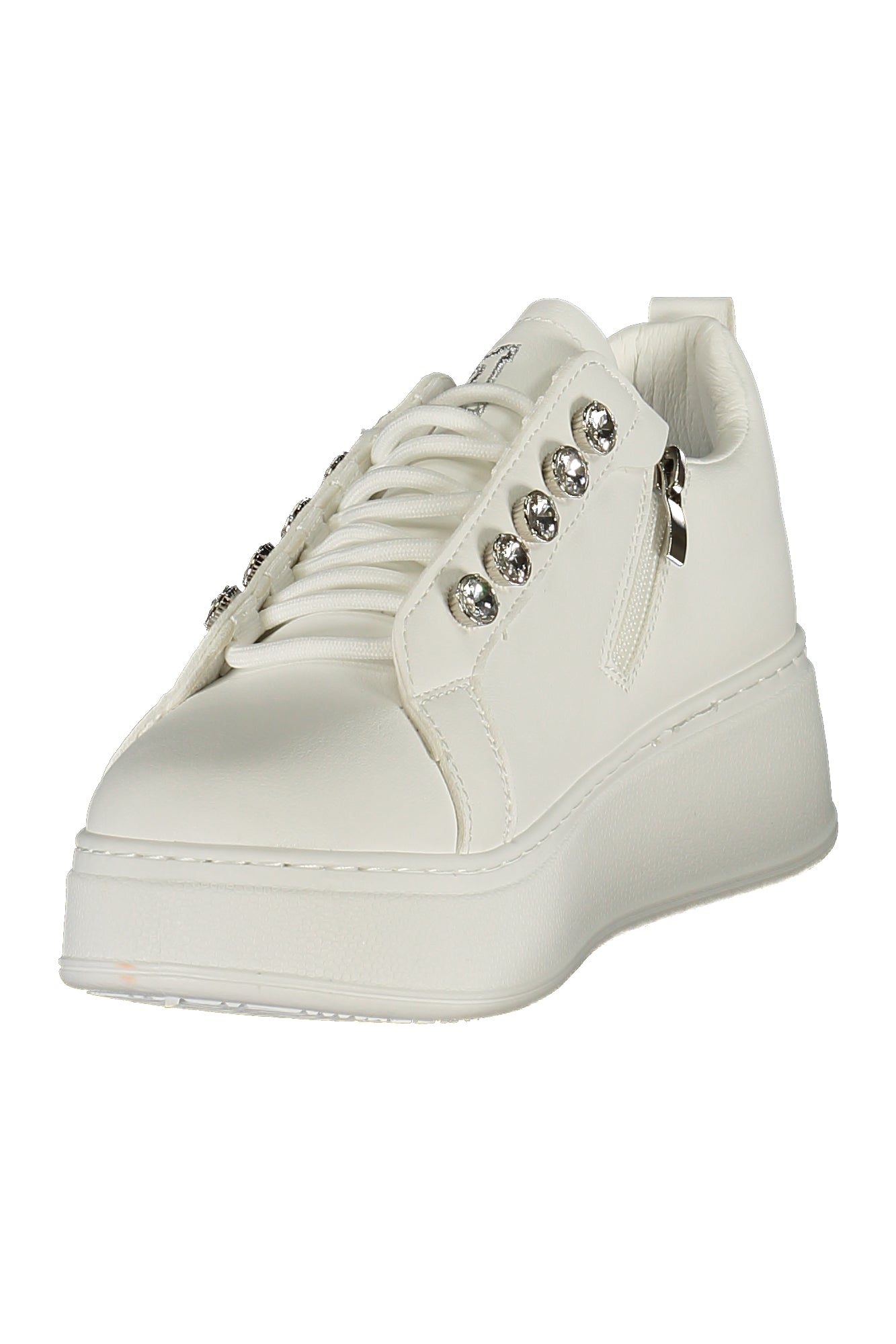 LAURA BIAGIOTTI WOMEN'S WHITE SPORTS SHOES