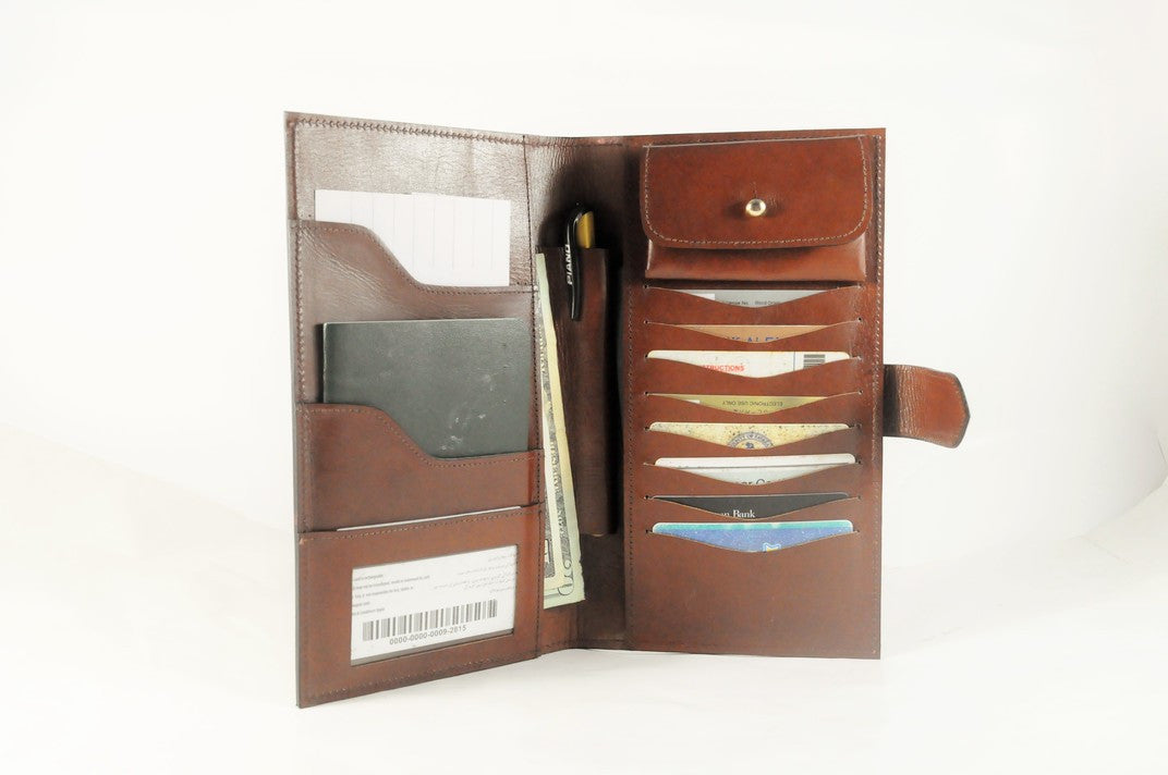 Traveler - Leather Travel Wallet-1