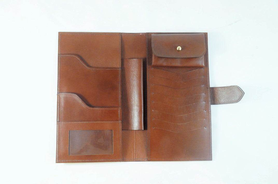 Traveler - Leather Travel Wallet-4