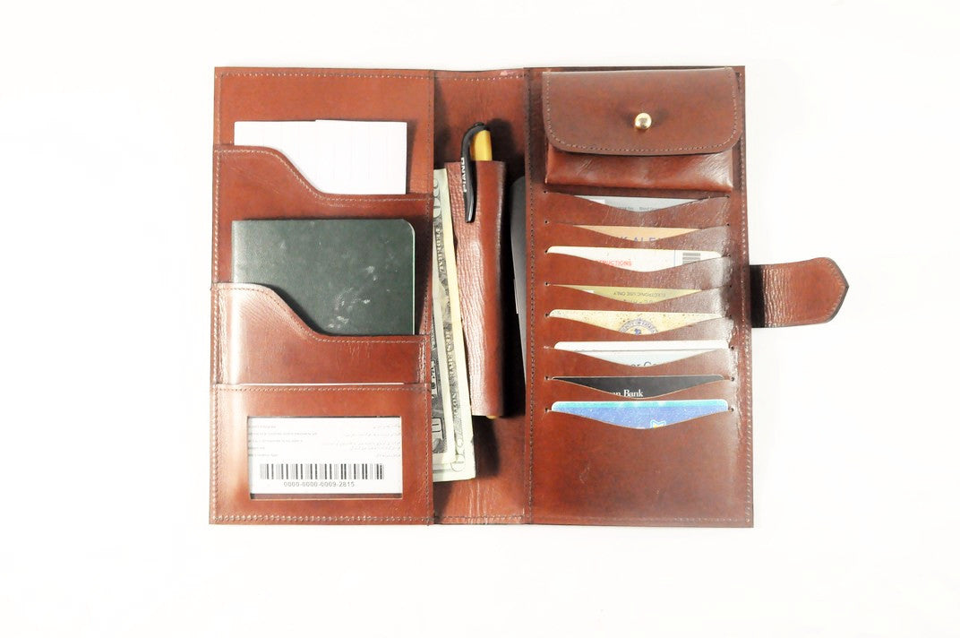 Traveler - Leather Travel Wallet-0