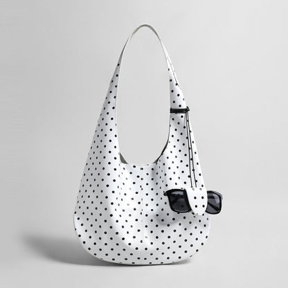 Leopard Print Soft Hobo Bag – First-Layer Calfskin Leather Shoulder Tote with Matching Pouch-5