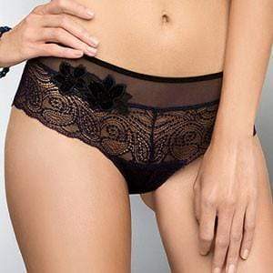 Lise Charmel Fleur de Kerala Luxury Sheer Lace Boyshort Panty-0