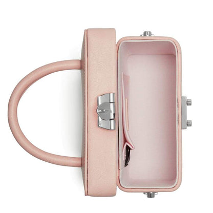 Mae Pink Satchel Vegan Cross Body Bag-3
