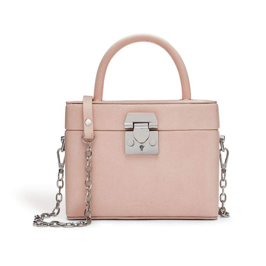 Mae Pink Satchel Vegan Cross Body Bag-0