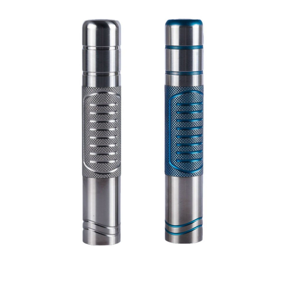 Titanium alloy ultra-bright flashlight with magnetic charging Hanheld Torch-4