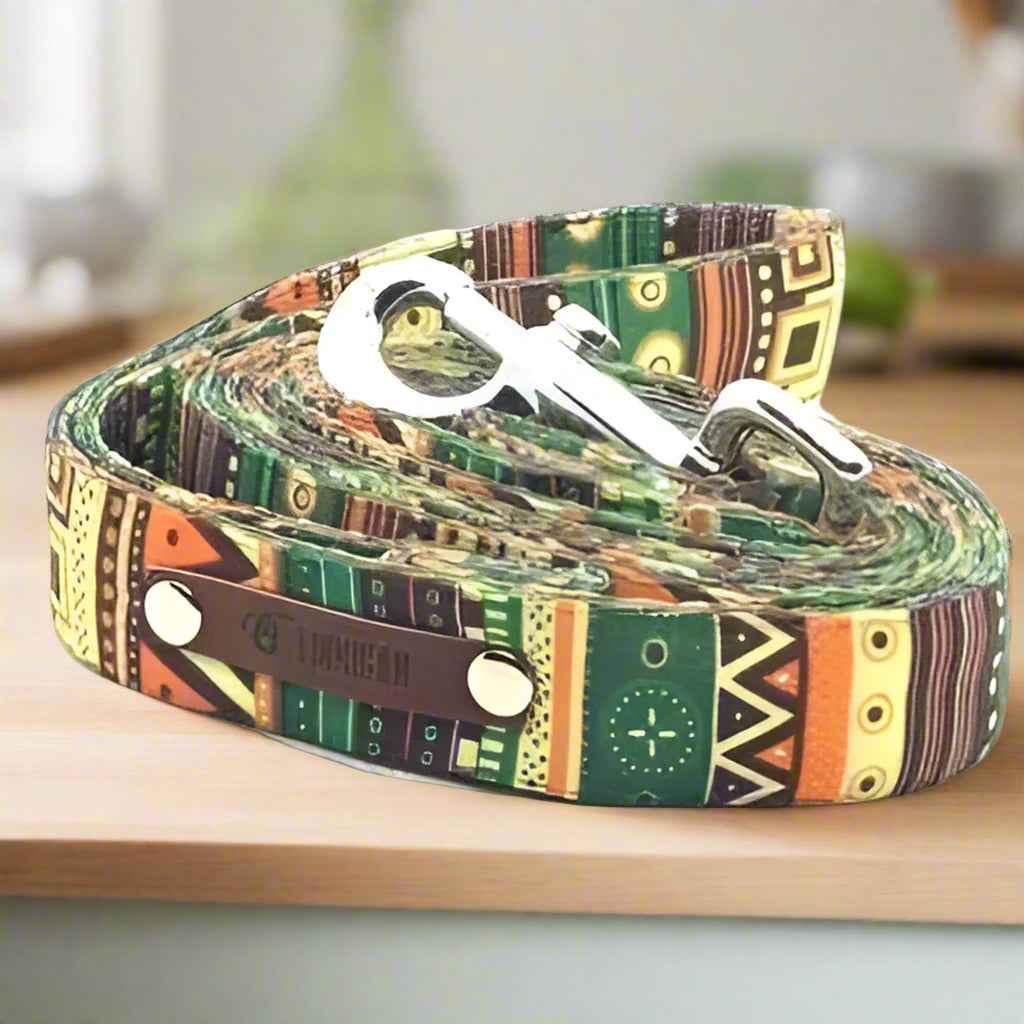 Majestic Cotton Couture Dog Collar for Large Breeds-4