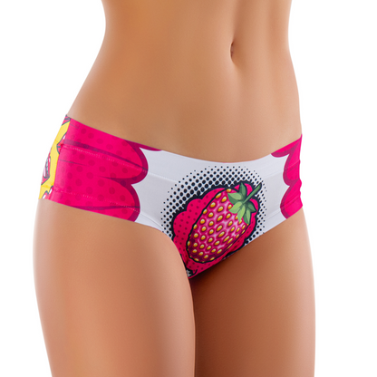 Memème Women’s Ultra-Comfortable INTRIGUE - Kissberry - Panties | Breathable Cotton Crotch, Stretchy Fit, No Elastic Bands-0