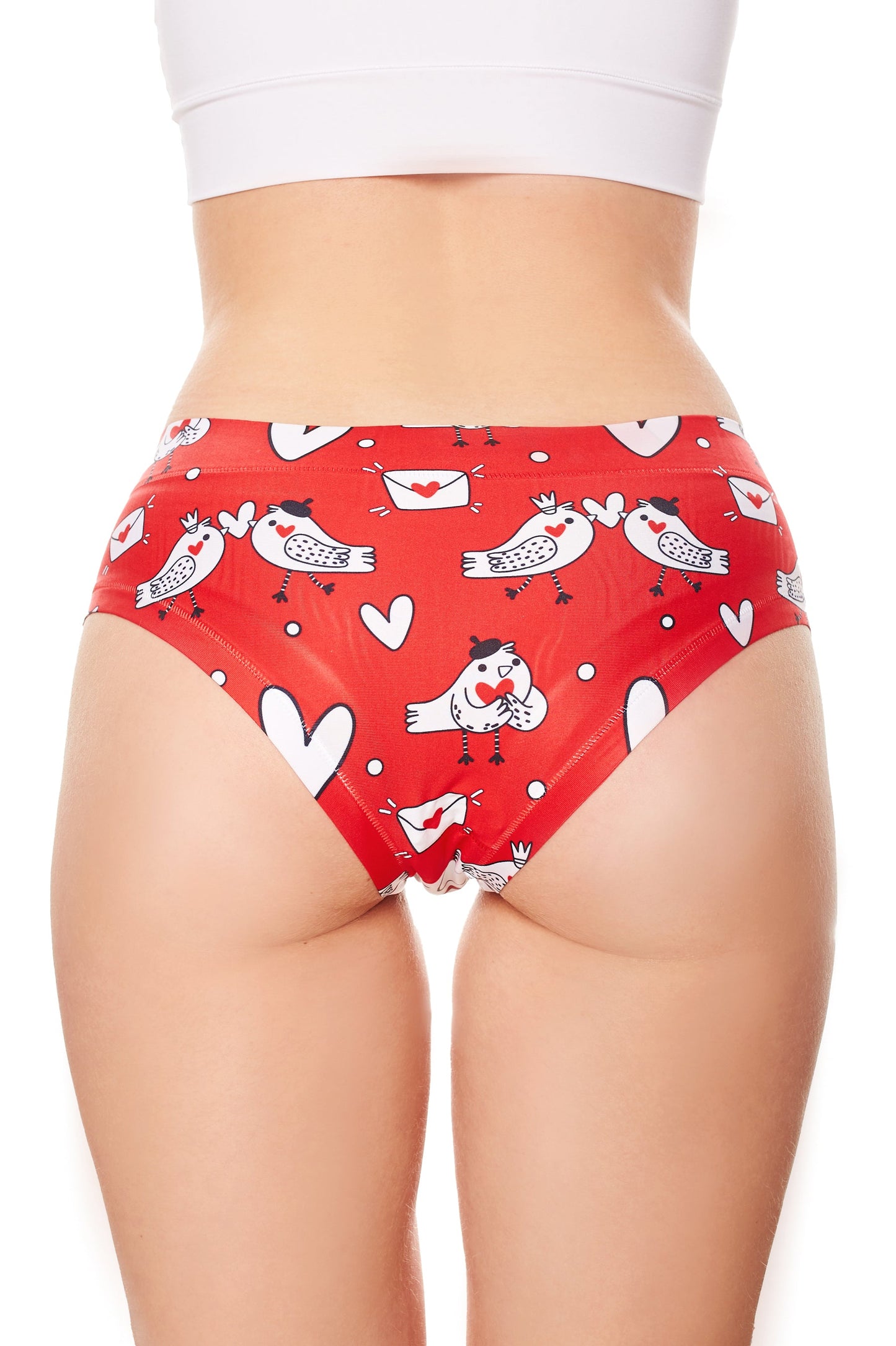 Memème Women’s Ultra-Comfortable Panties | Breathable Cotton Crotch, Stretchy Fit, No Elastic Bands-1