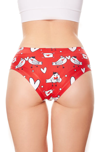 Memème Women’s Ultra-Comfortable Panties | Breathable Cotton Crotch, Stretchy Fit, No Elastic Bands-1