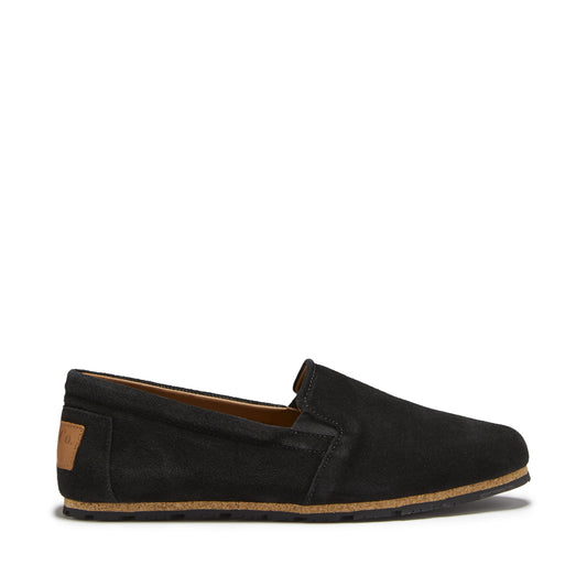Tyre Sole Espadrilles, black suede-0