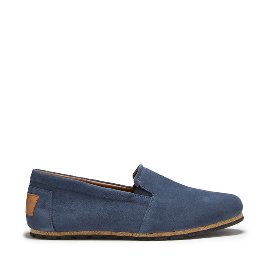 Tyre Sole Espadrilles, denim blue suede-0