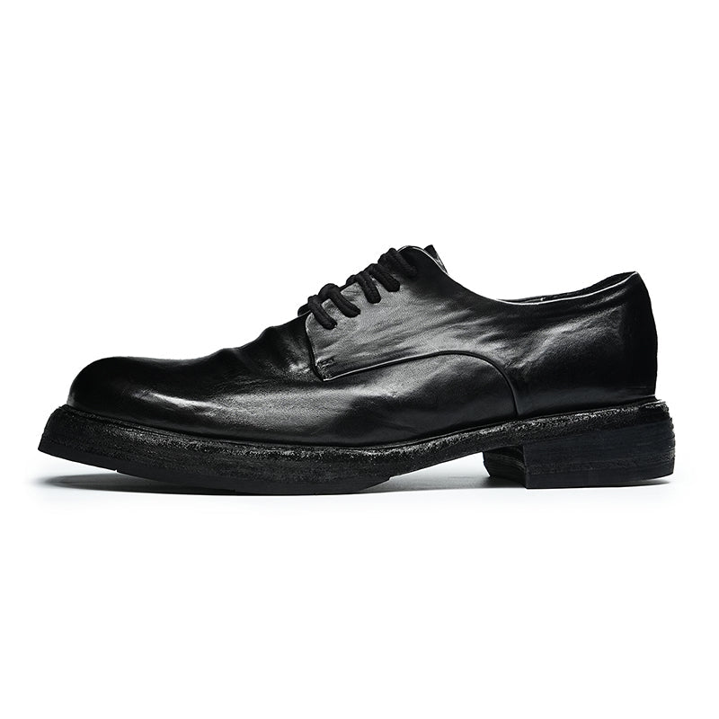 Men’s Heritage Calfskin Lace Up Derby Shoes-0