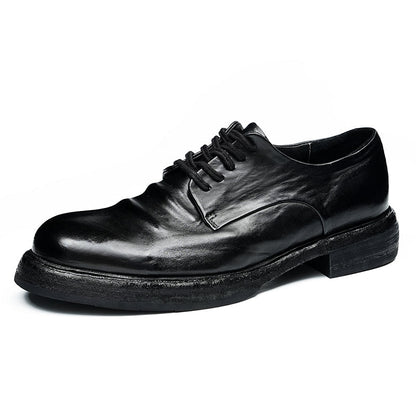 Men’s Heritage Calfskin Lace Up Derby Shoes-3