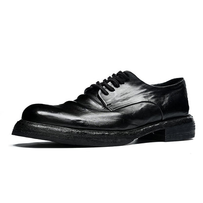 Men’s Heritage Calfskin Lace Up Derby Shoes-2