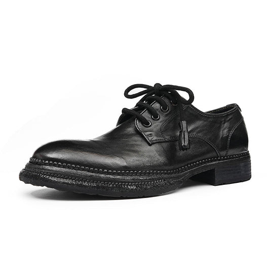 Men’s Heritage Derby Shoes with Handcrafted Detailing-0