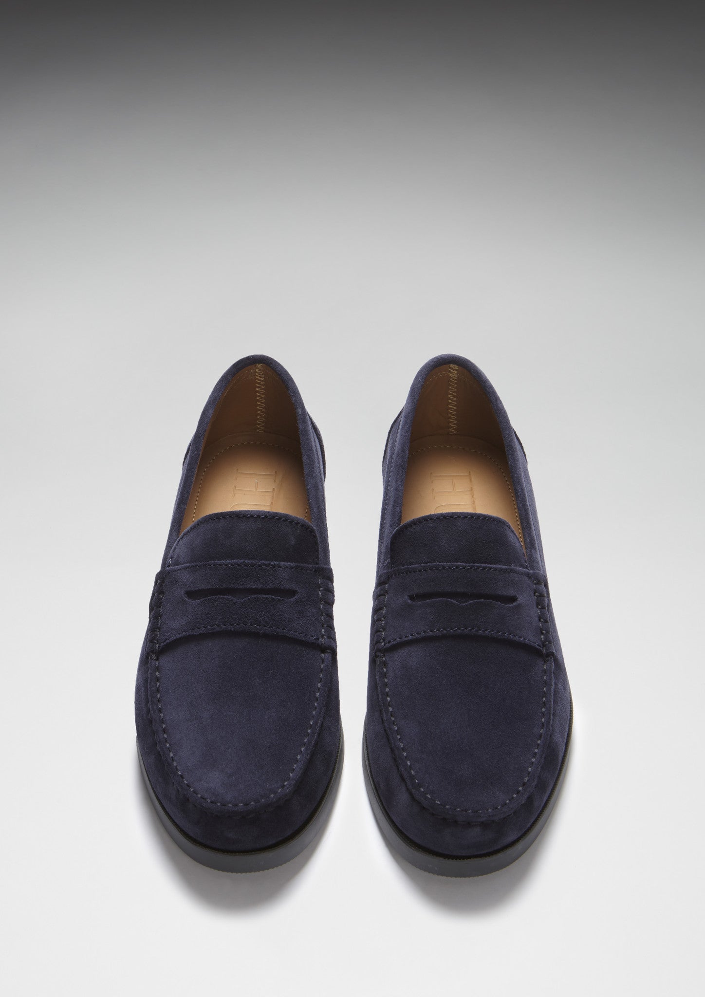Boat Loafers, navy blue suede-2