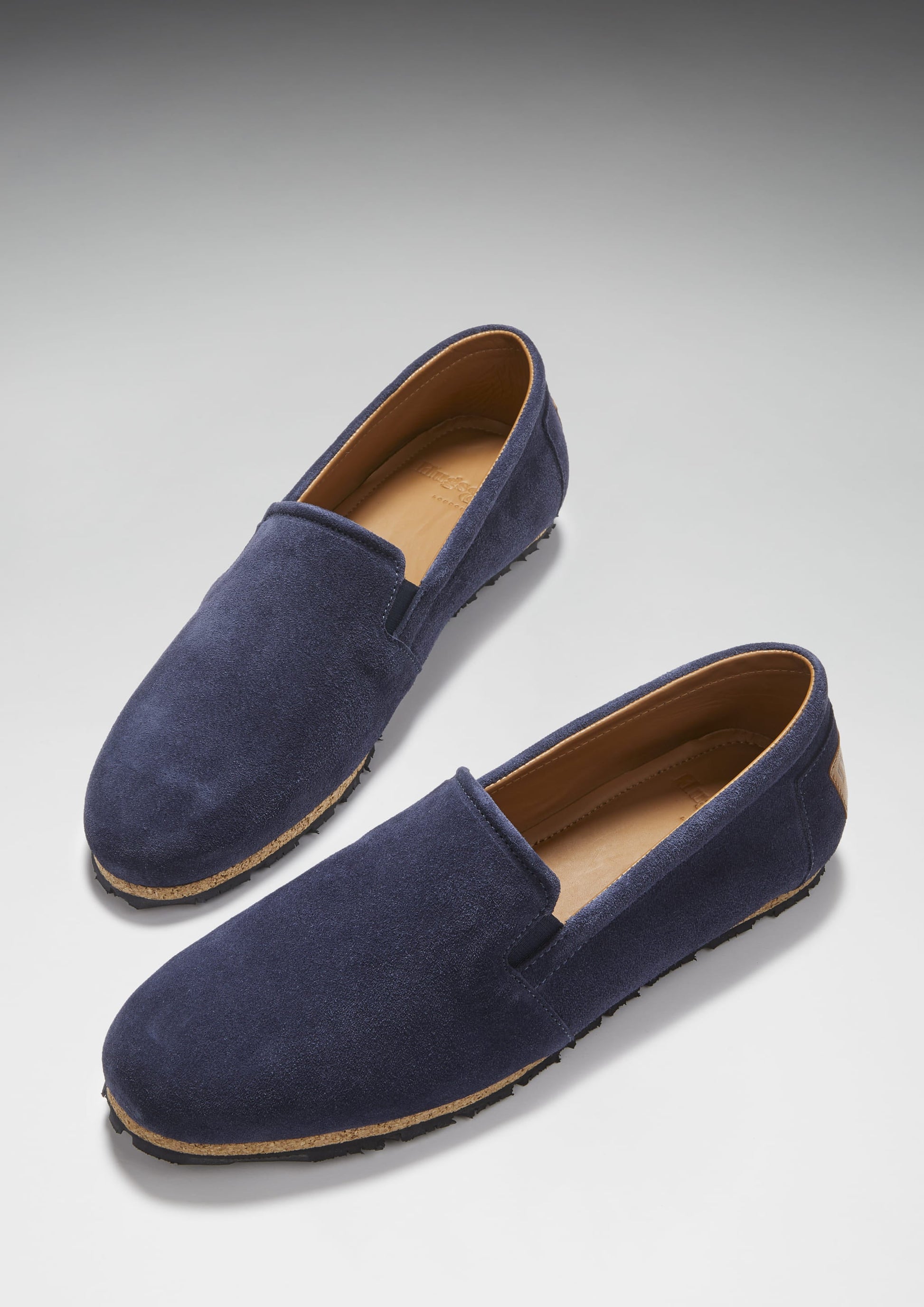 Tyre Sole Espadrilles, navy blue suede-1