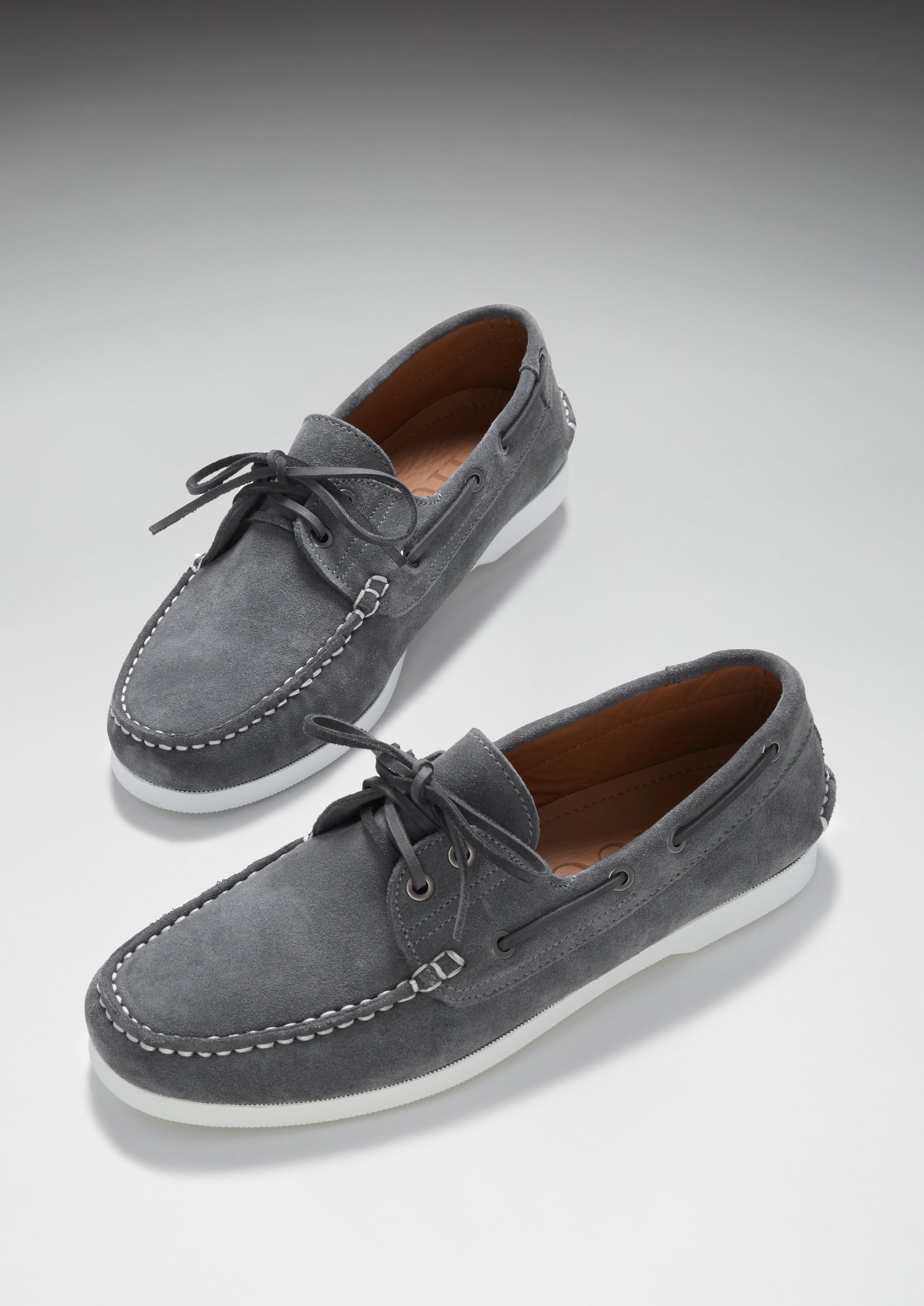 Deck Shoes, slate grey suede-1