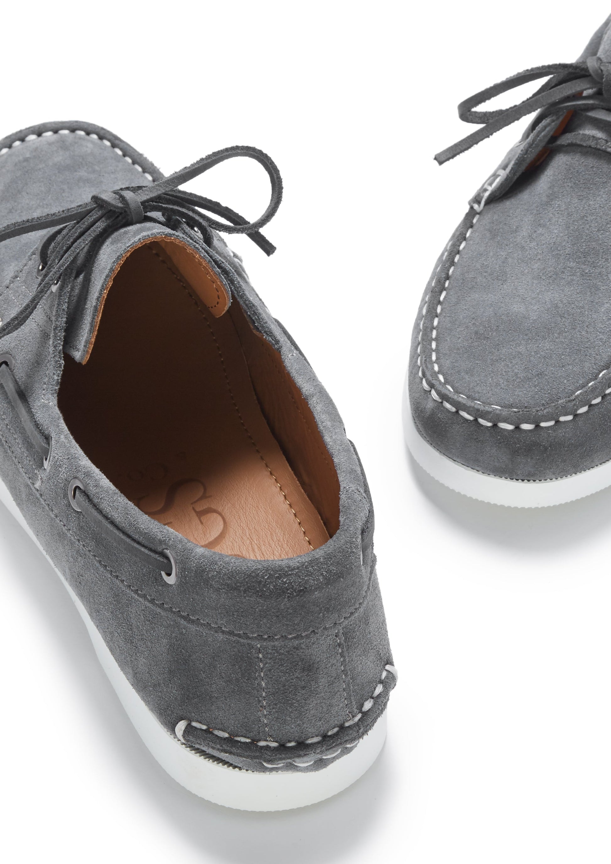 Deck Shoes, slate grey suede-4