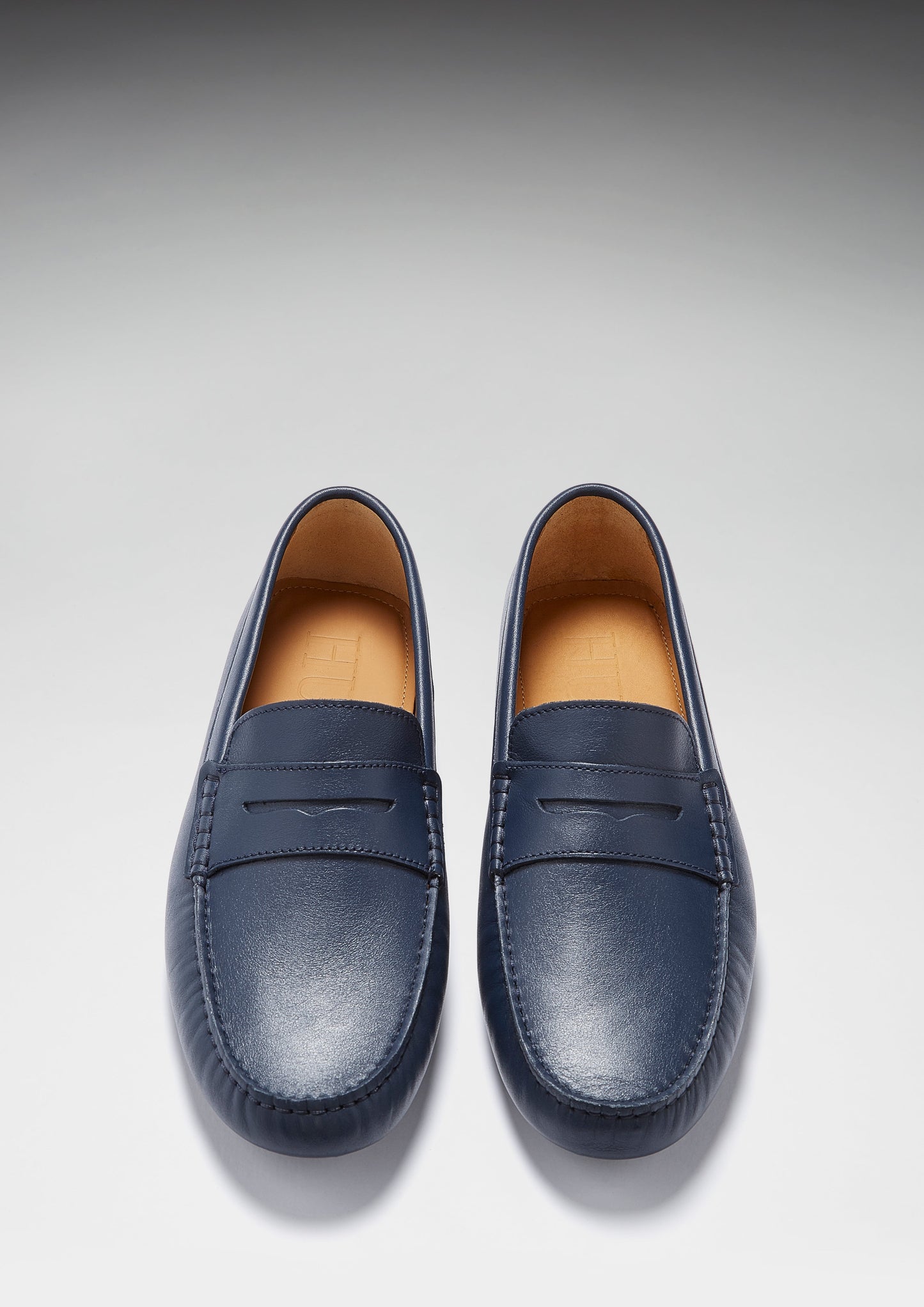 Penny Driving Loafers, french navy leather-1