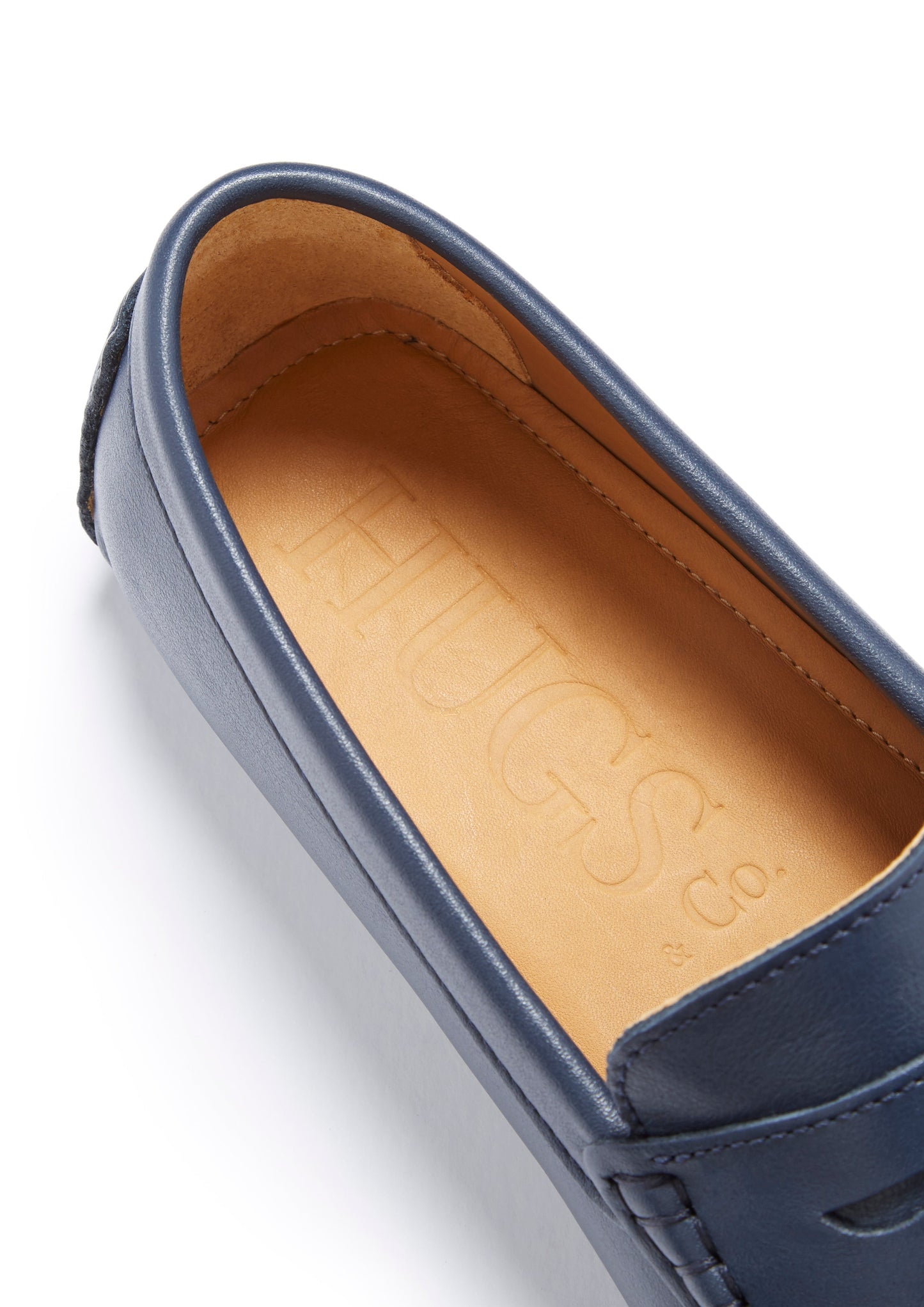 Penny Driving Loafers, french navy leather-4