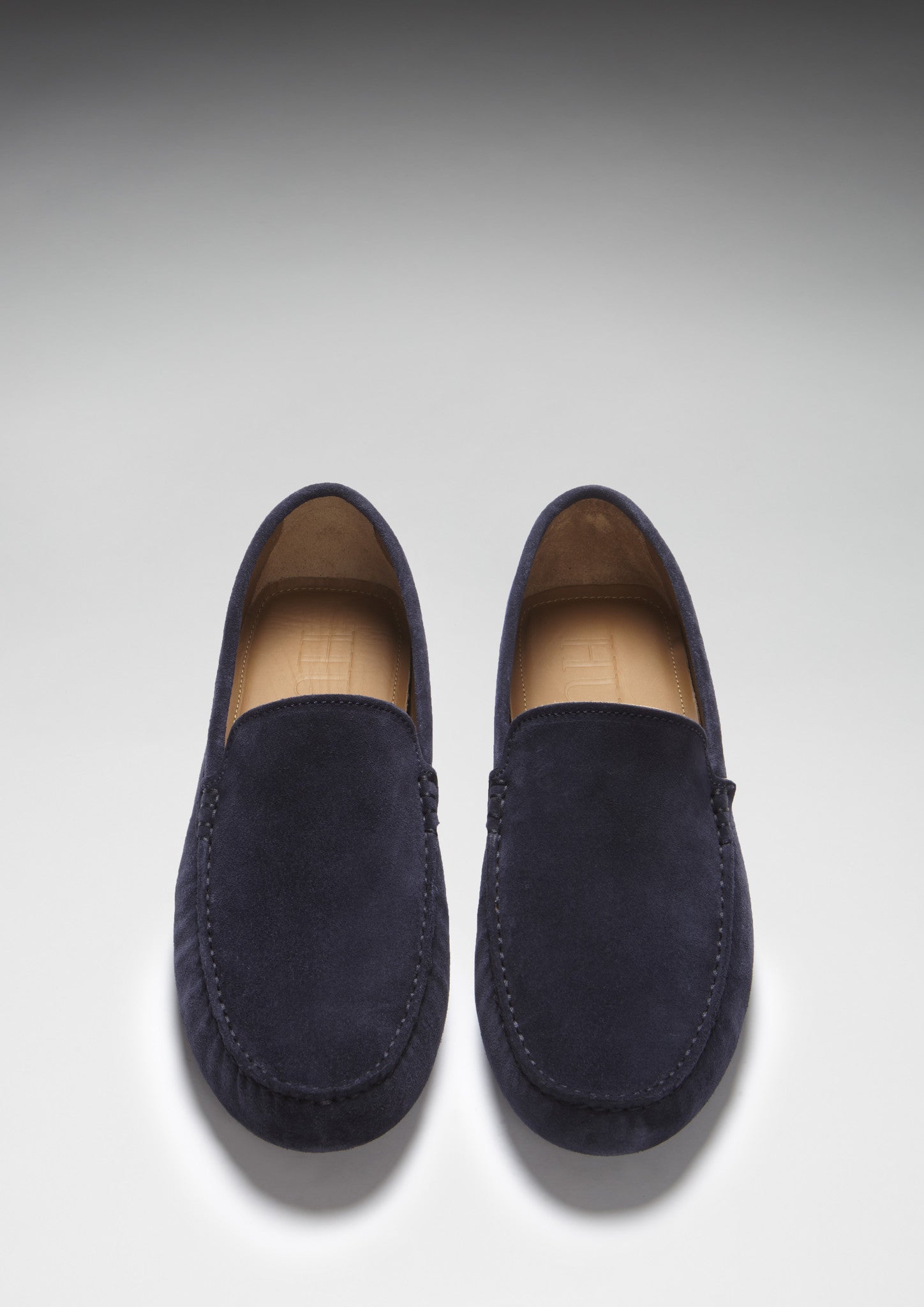 Driving Loafers, navy blue suede-2