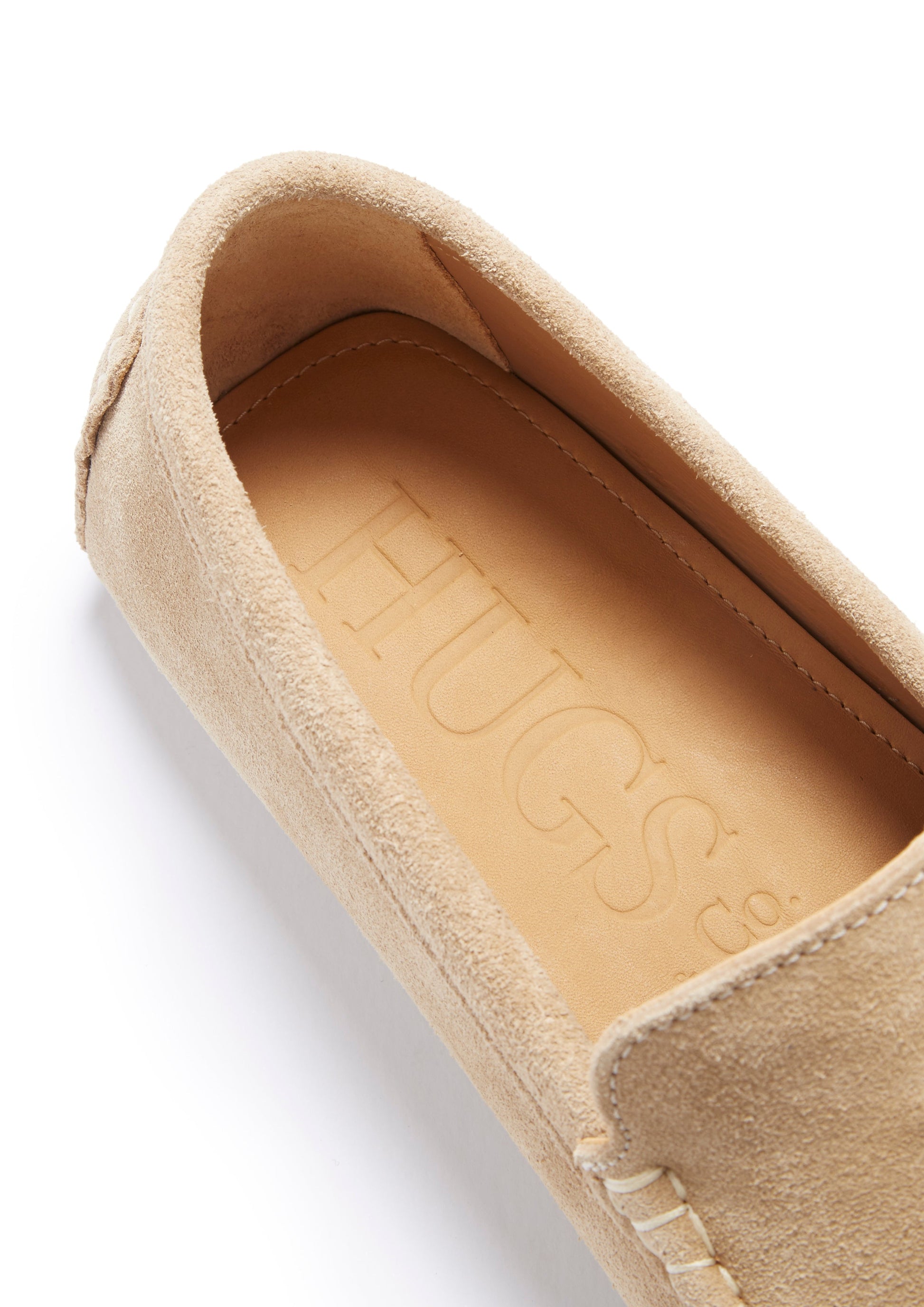 Tasselled Driving Loafers, taupe suede-4