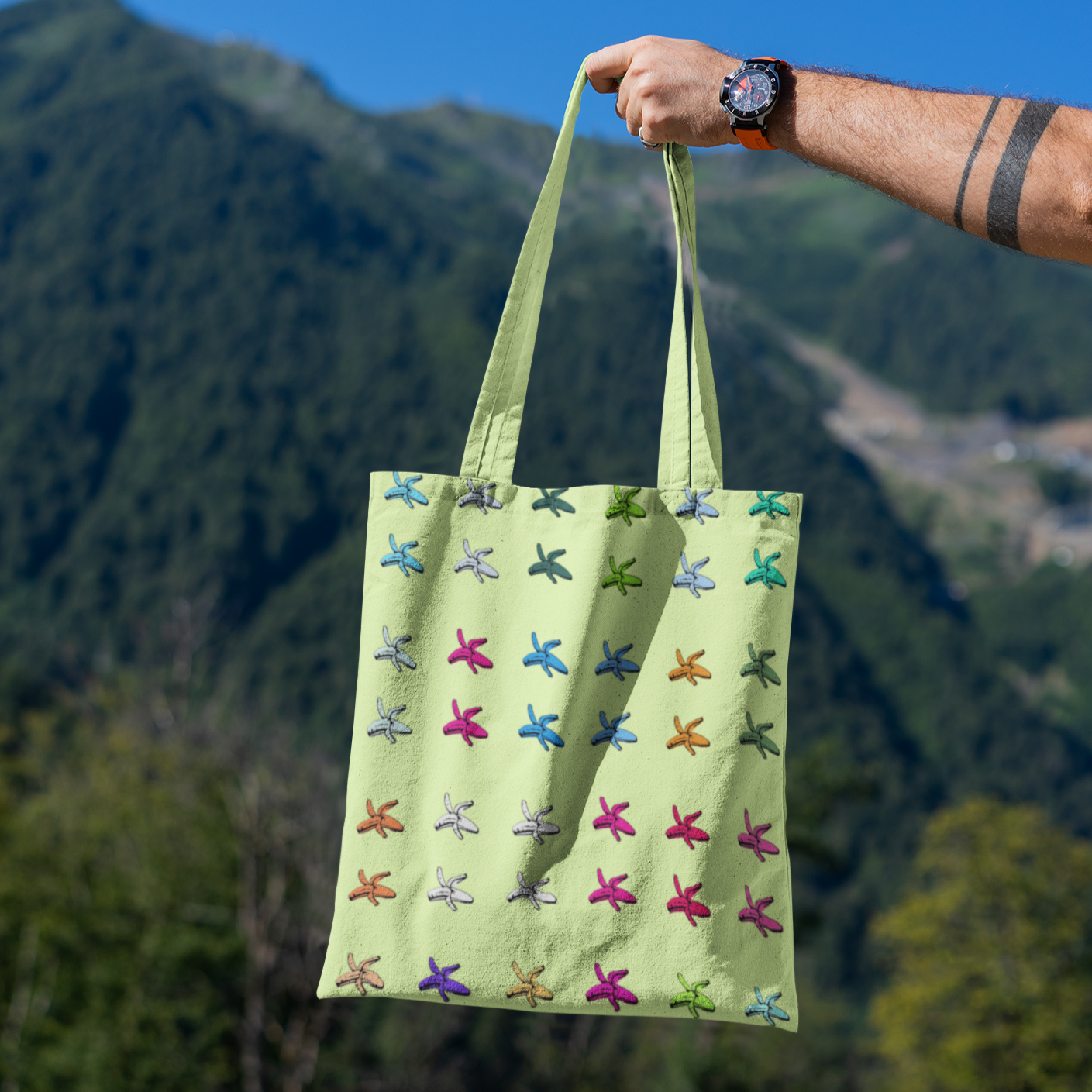 La banane Tote Bag, Beach Canvas tote bag, Eco-friendly bag | by Victory In Wellness-4