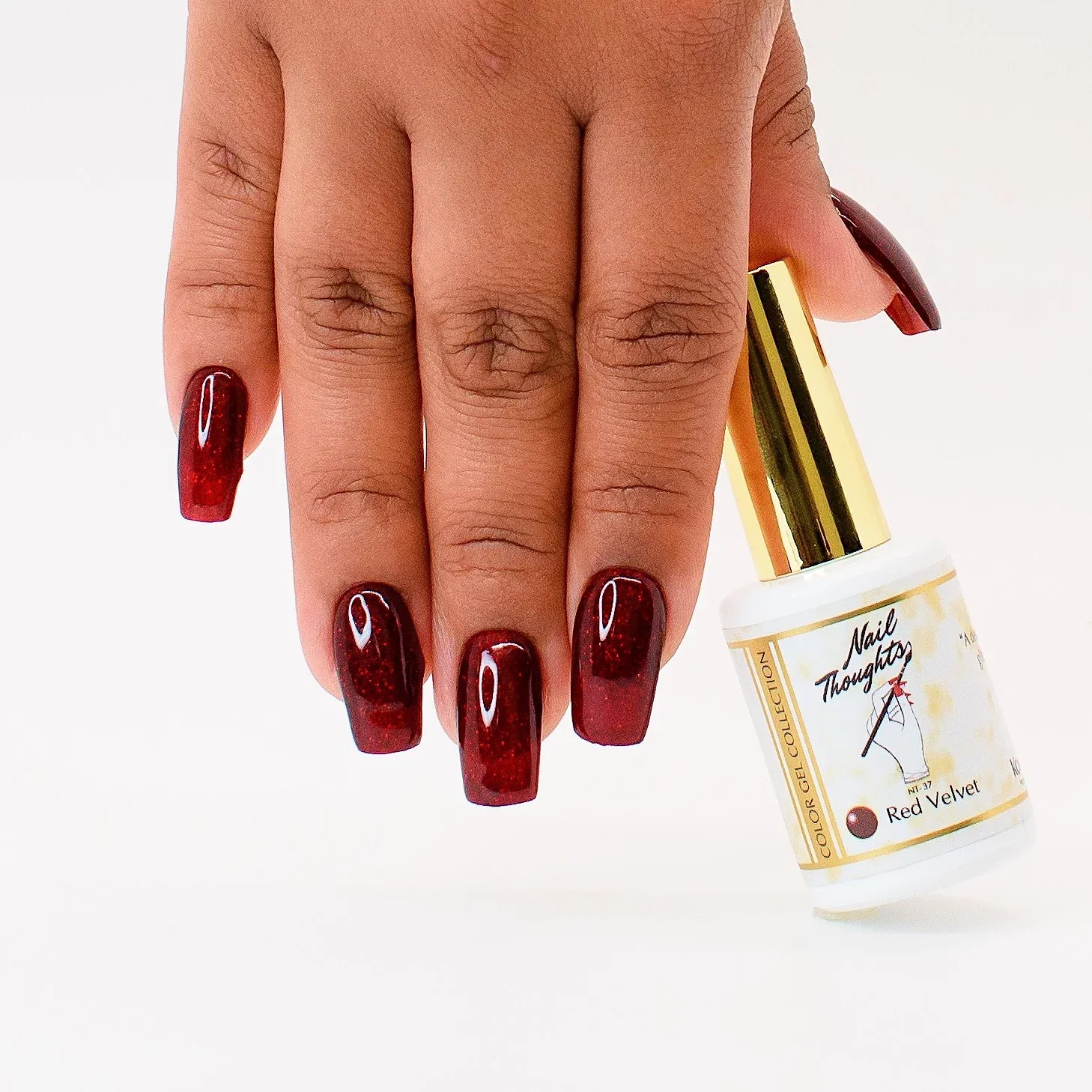 Nail Thoughts - NT-37 Red Velvet-3