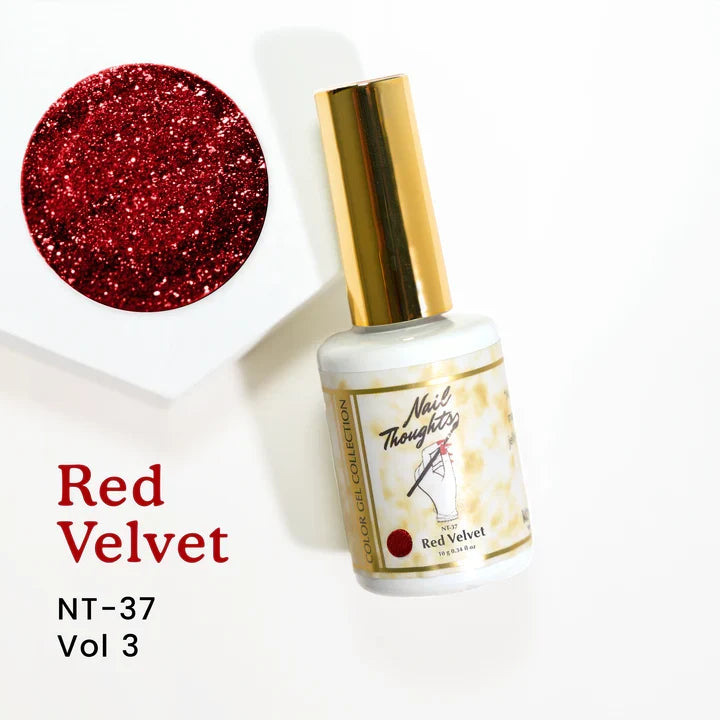 Nail Thoughts - NT-37 Red Velvet-0