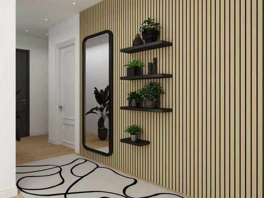 Natural Oak Acoustic Wall Panels-0