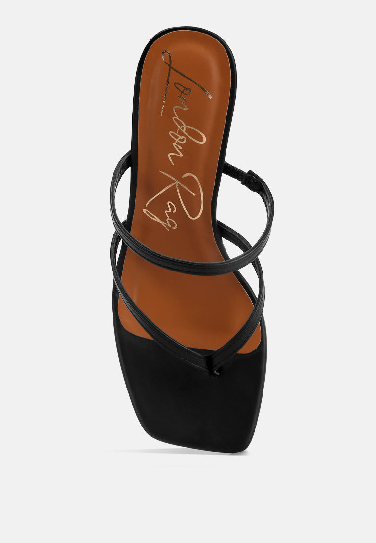 Night Life Pin Heels Casual Sandals-3