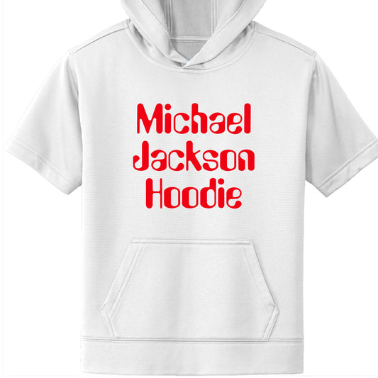 Michael Jackson Fleece Short Sleeve Hooded Pullover YST251-0