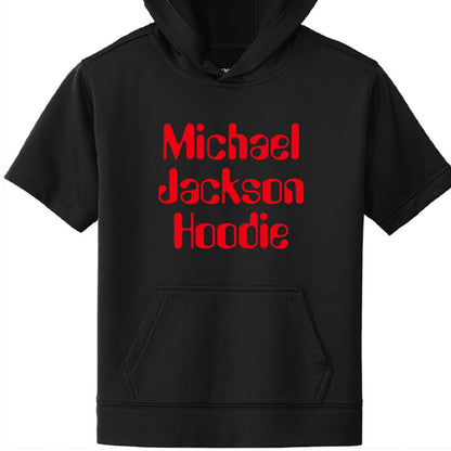 Michael Jackson Fleece Short Sleeve Hooded Pullover YST251-5