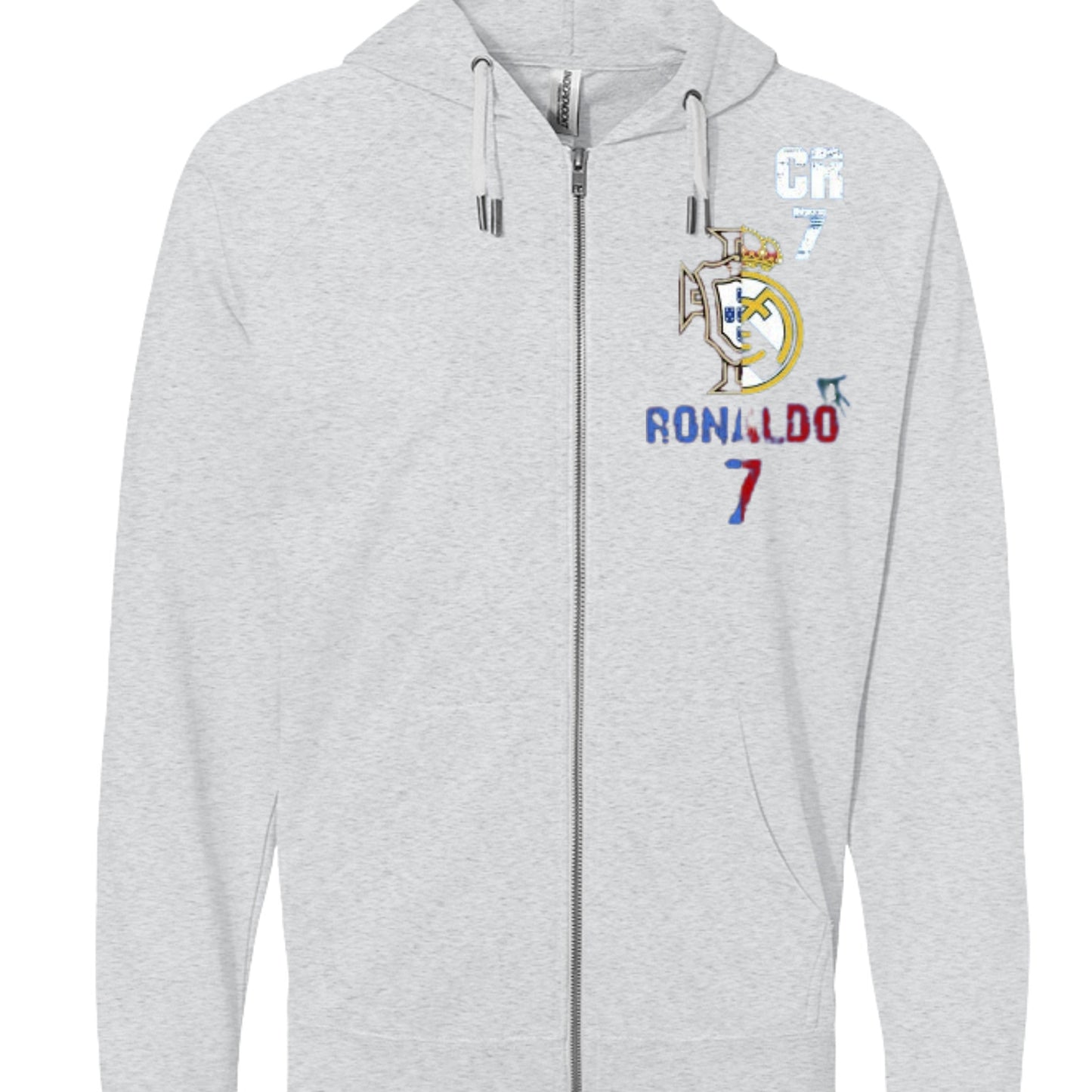 Christiano Ronaldo SS1000Z Icon Unisex Lightweight Terry Zip Hood-6